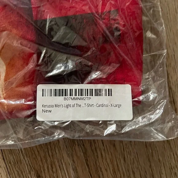 NWT light of the world Cross red shirt XL unisex - Picture 3 of 3